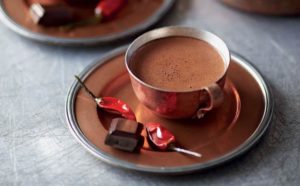 Шоколадный напиток с ромом и перцем