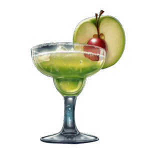 Пунш с яблоком и корицей