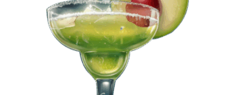 Пунш с яблоком и корицей