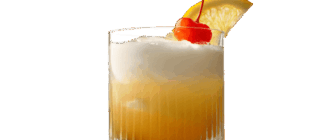 Whiskey Sour Cocktail Short