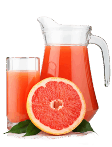 Горячий коктейль с яблоком и грейпфрутом