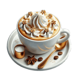 Пряный чай со сливками